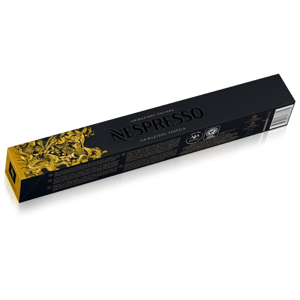 Nespresso Ispirazione Venezia Original Line 10 Espresso Kaffeekapseln 40 ml Harmonisch & vollmundig