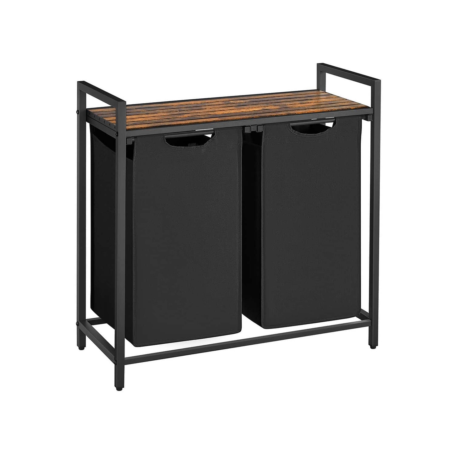 Wäschekorb mit ausziehbaren Wäschesäcken