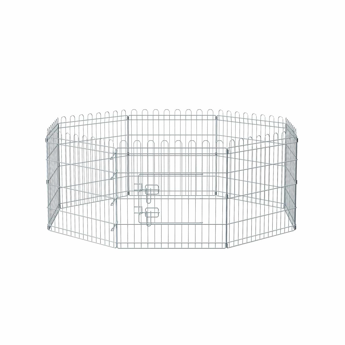 Welpenauslauf aus Metall