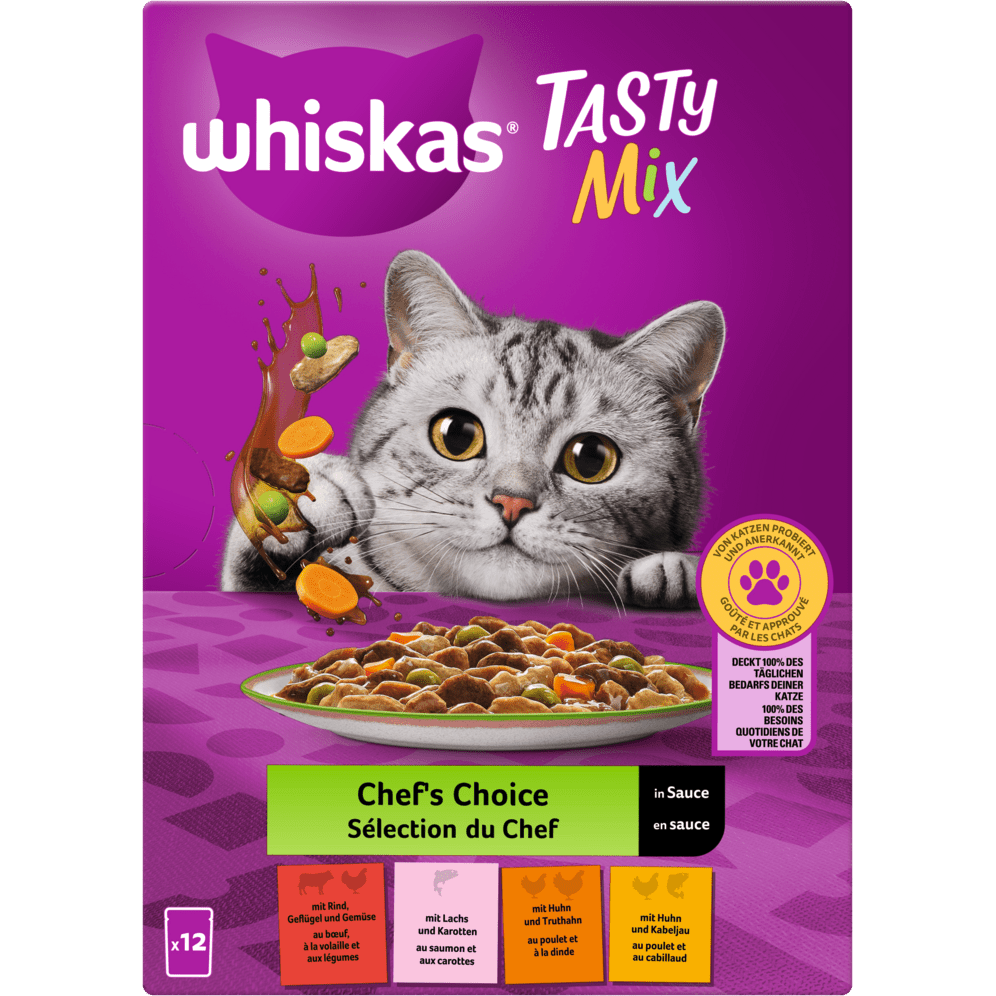 Whiskas Tasty Mix ChefsCho Sauce