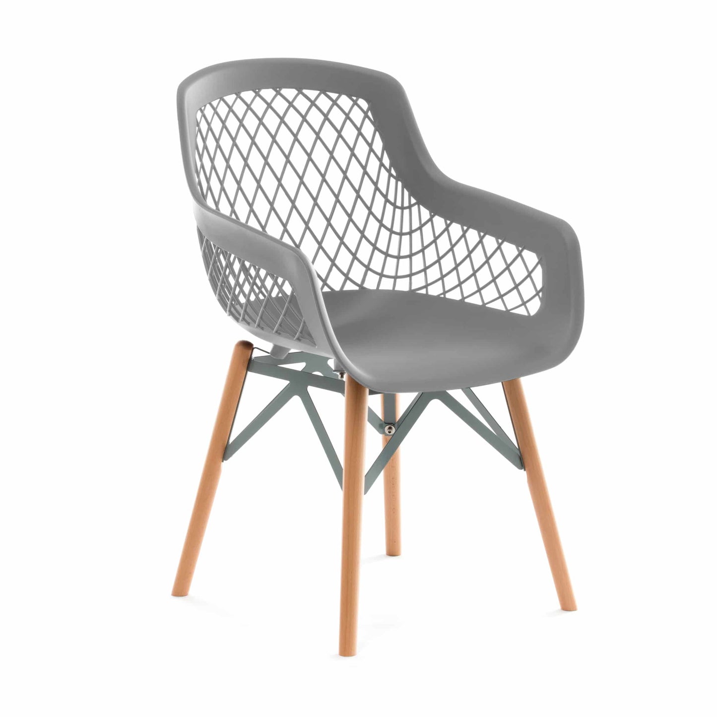 Stuhl Pure Style 2er-Set Grau