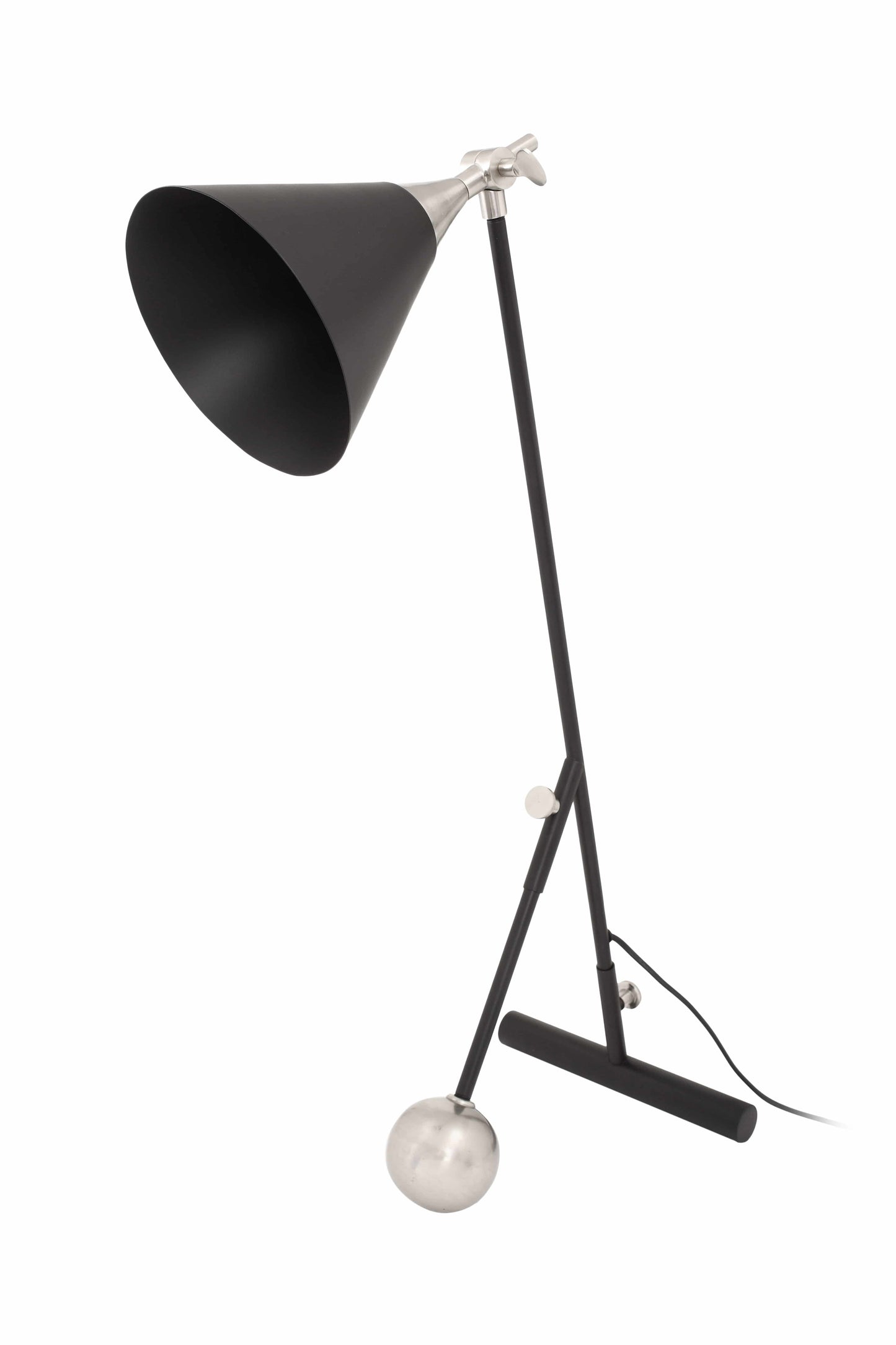 Tischlampe Celeste 225 Schwarz / Silber