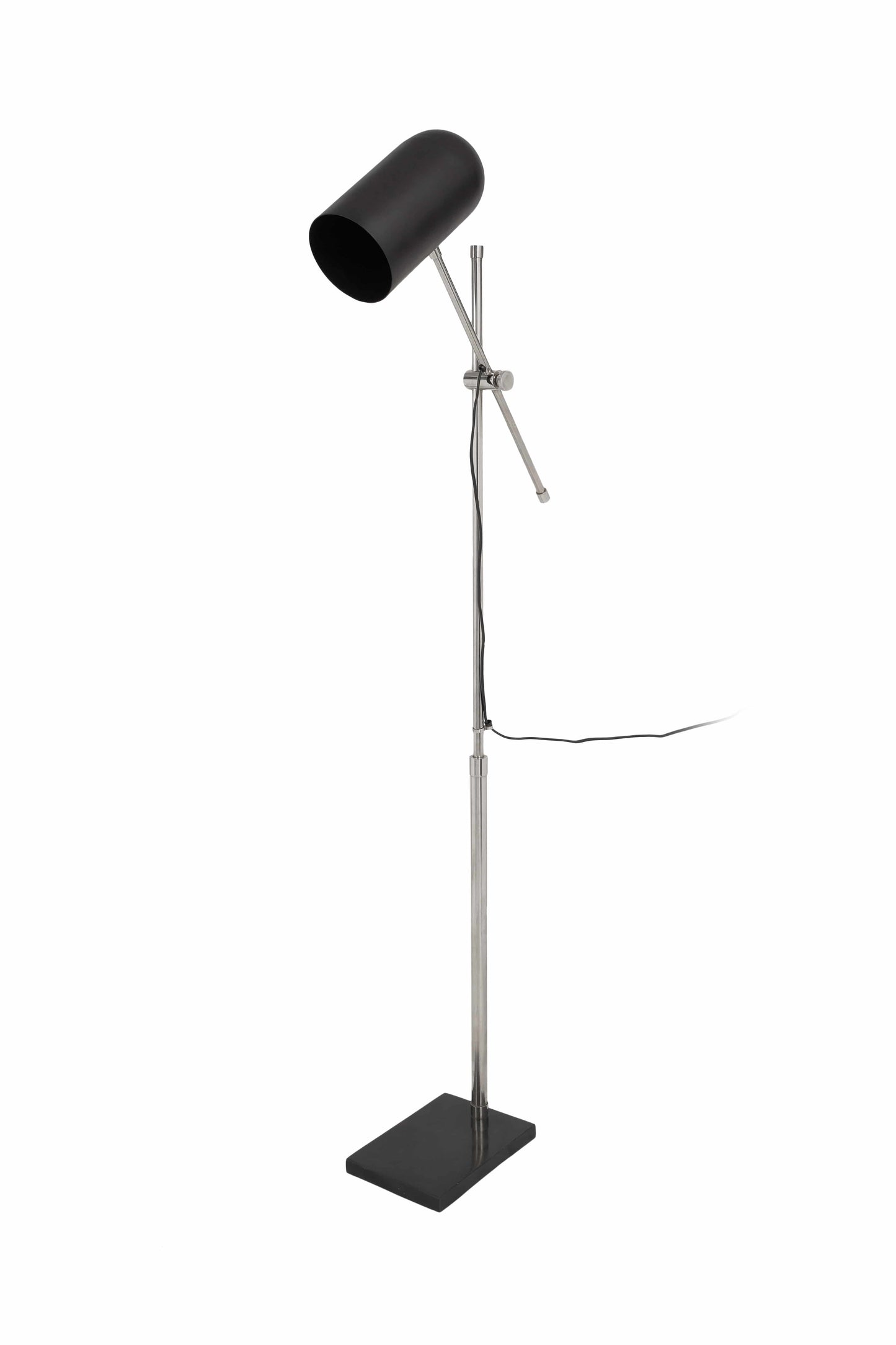 Stehlampe Celeste 125 Schwarz / Silber