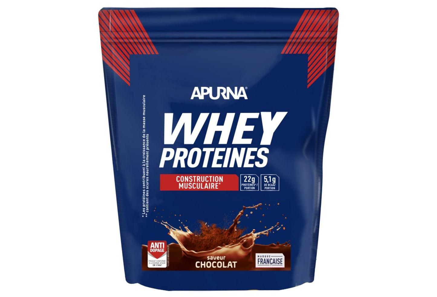 Whey protéines 720 g - Chocolat
