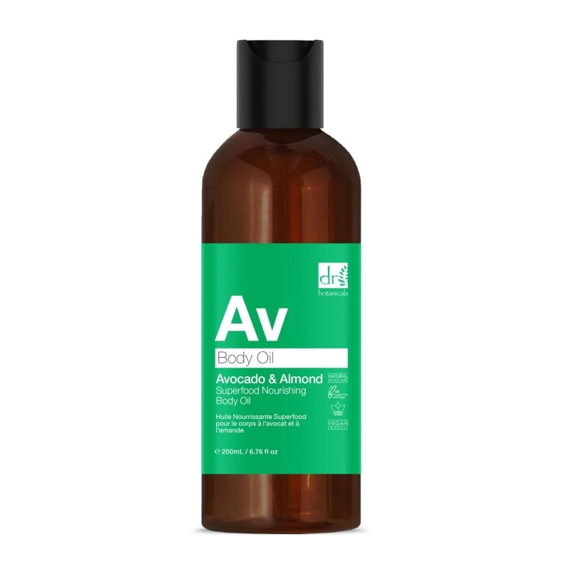 Avocado & Almond Superfood Nourishing Body Oil 200ml