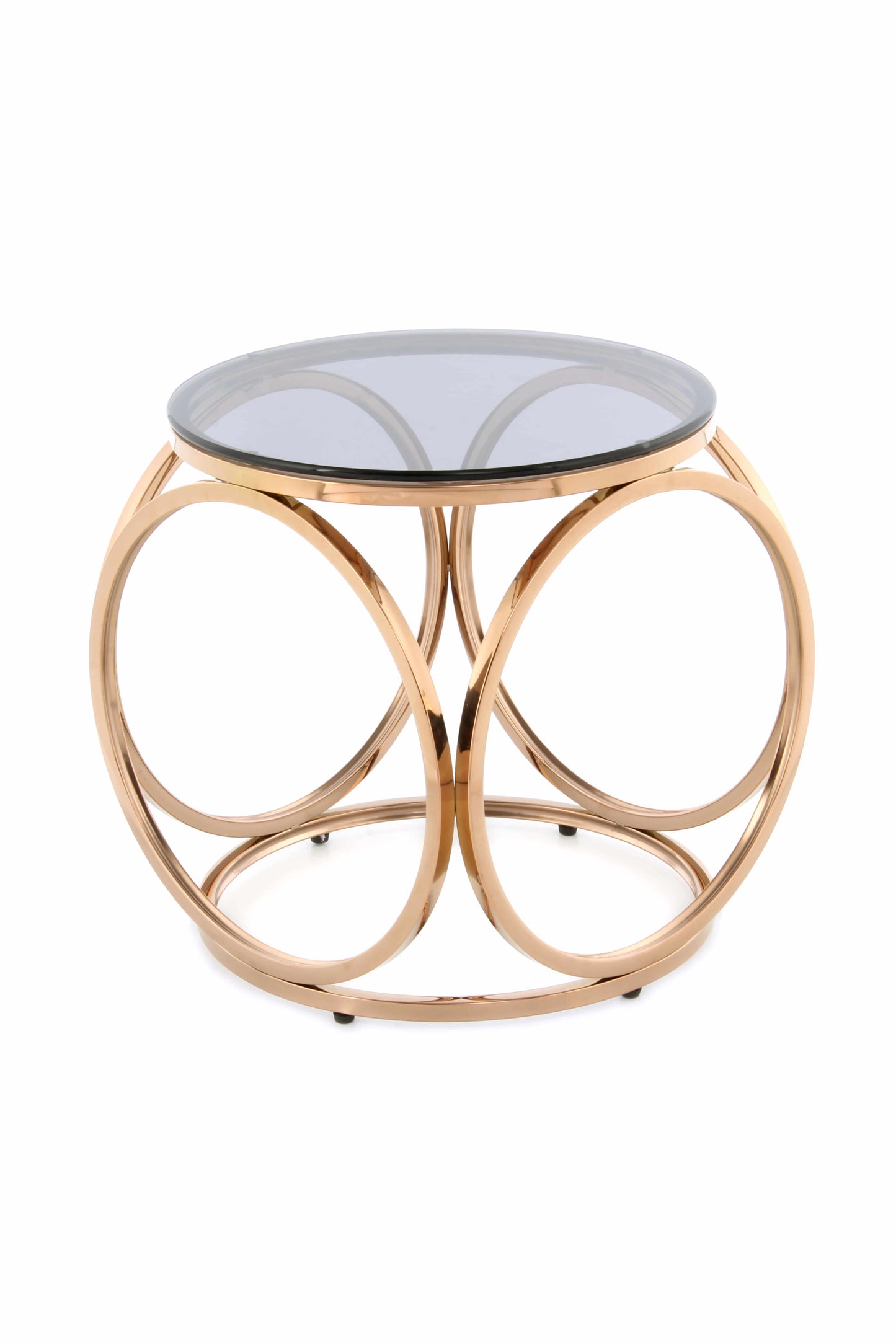 Beistelltisch Whitney 125 Schwarz / Silber