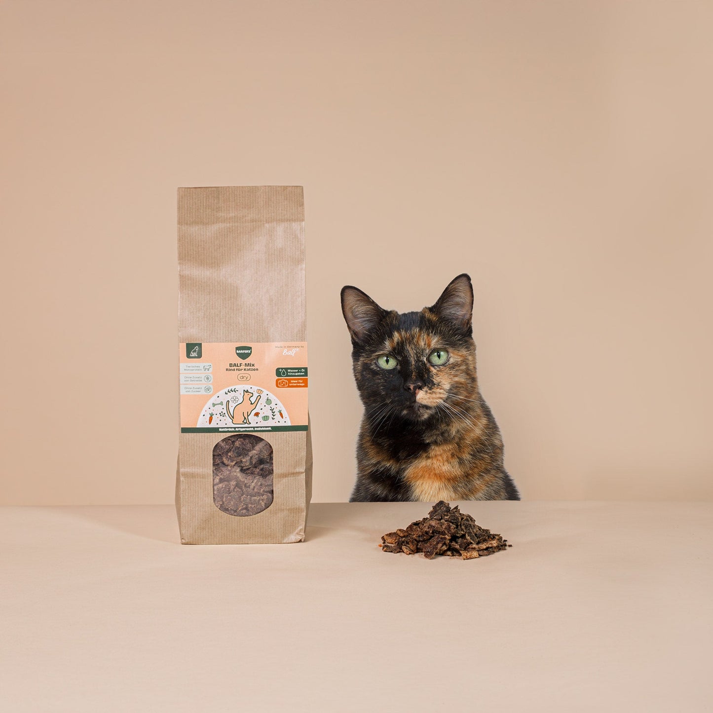 BARFER'S Für den Urlaub - BALF-Mix Rind für Katzen