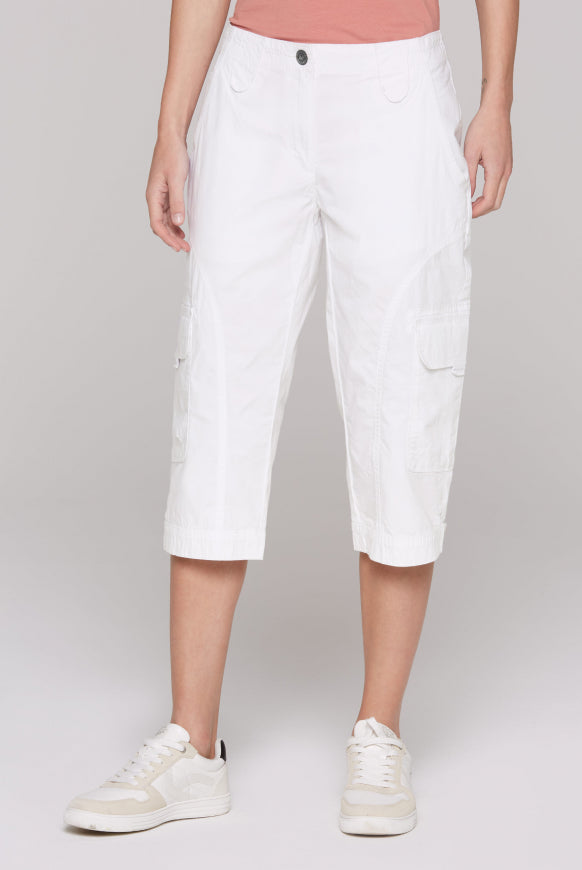 SOCCX Basic Skater-Shorts mit Beintaschen