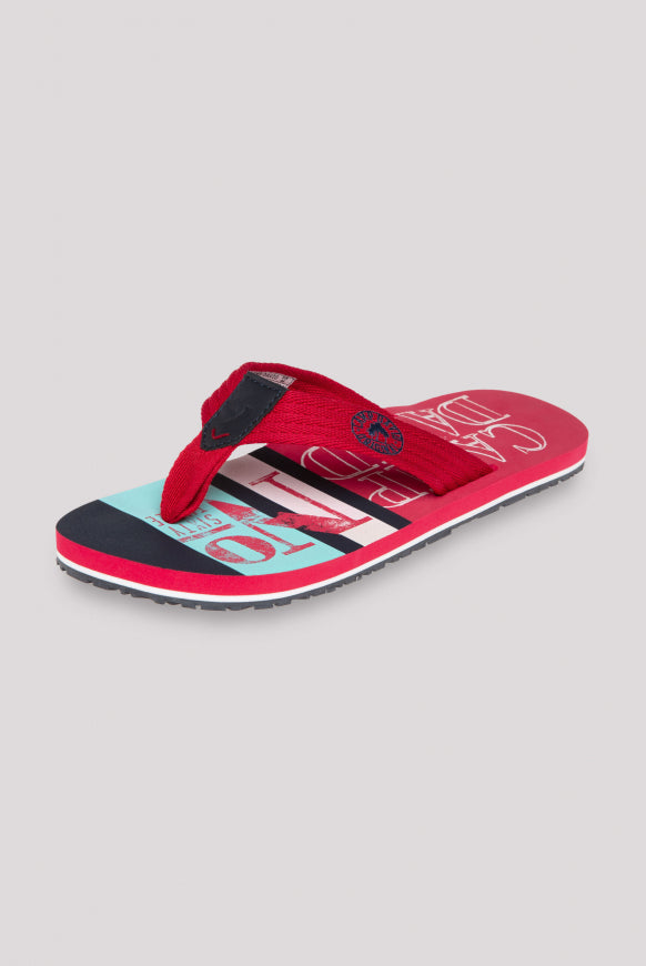 CAMP DAVID Beach Sandale mit Logo-Design
