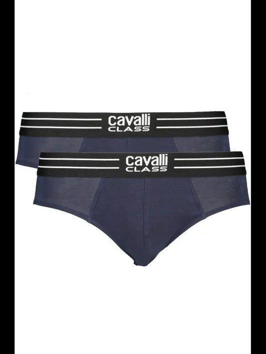 Bi-Pack Slips mit Elastikbund und Print Logo, Größe XL