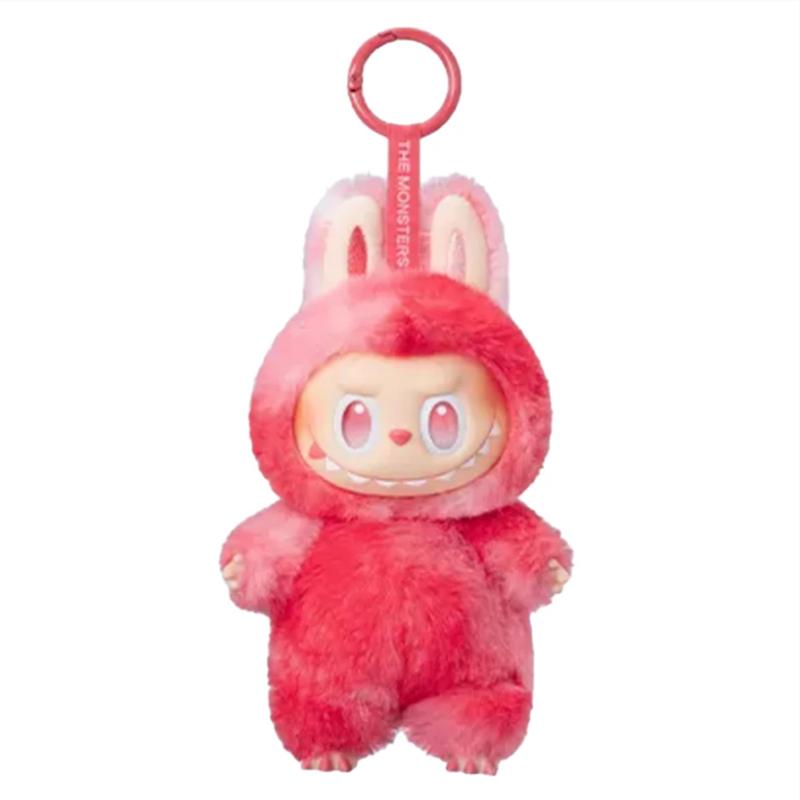 Neu Labbubu V3 The Monsters Big Into Energy Serie Vinyl Anhänger Box Kawaii Figur Gesicht Niedliche Actionpuppe Schlüsselanhänger Deko Geschenk rot