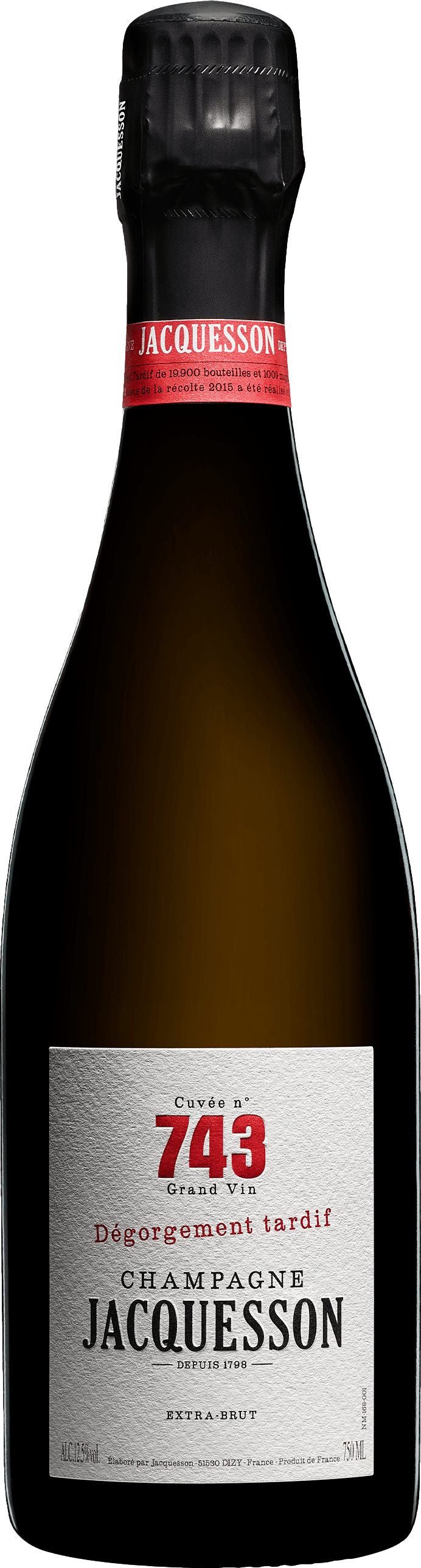 Champagne Jacquesson Cuvee 743 Degorgement Tardif