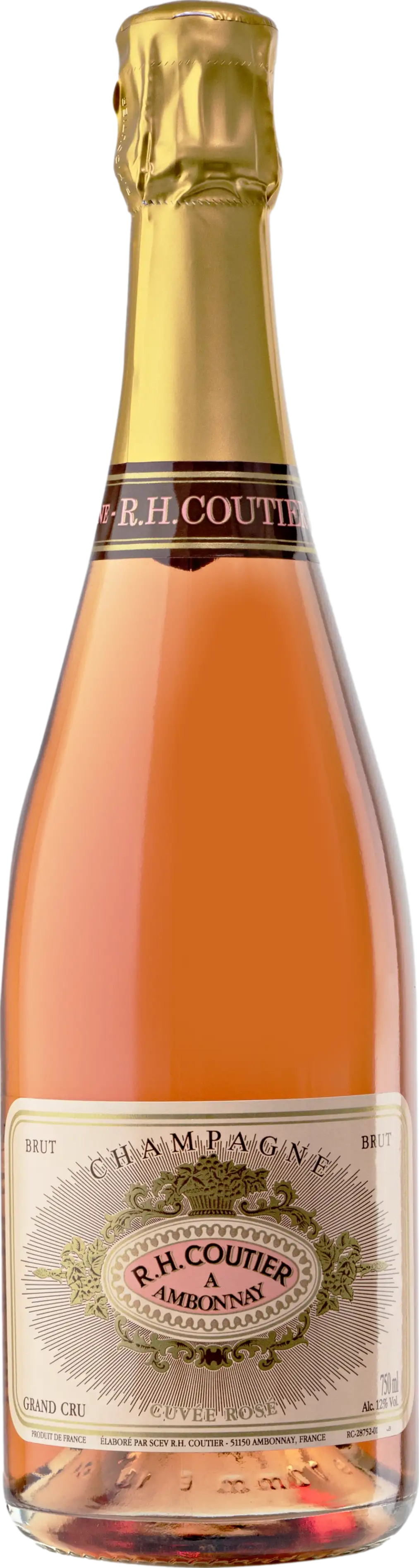 Champagne R.H. Coutier Cuvee Rose Grand Cru