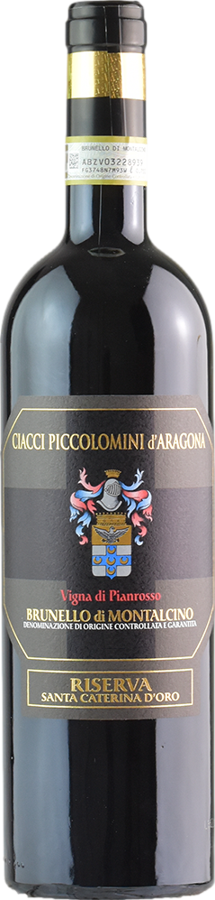 Ciacci Piccolomini d'Aragona Pianrosso Santa Caterina d’Oro Riserva 2010