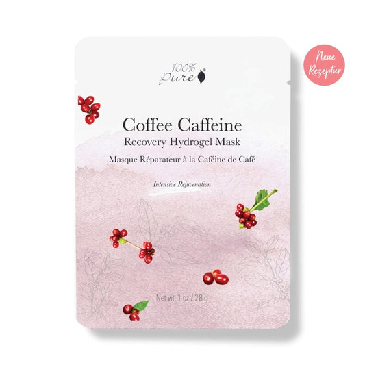 Coffee Caffeine Recovery Hydrogel Mask - Gesichtsmaske