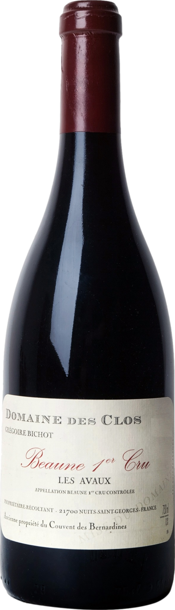 Domaine des Clos Beaune Premier Cru Les Avaux 2020