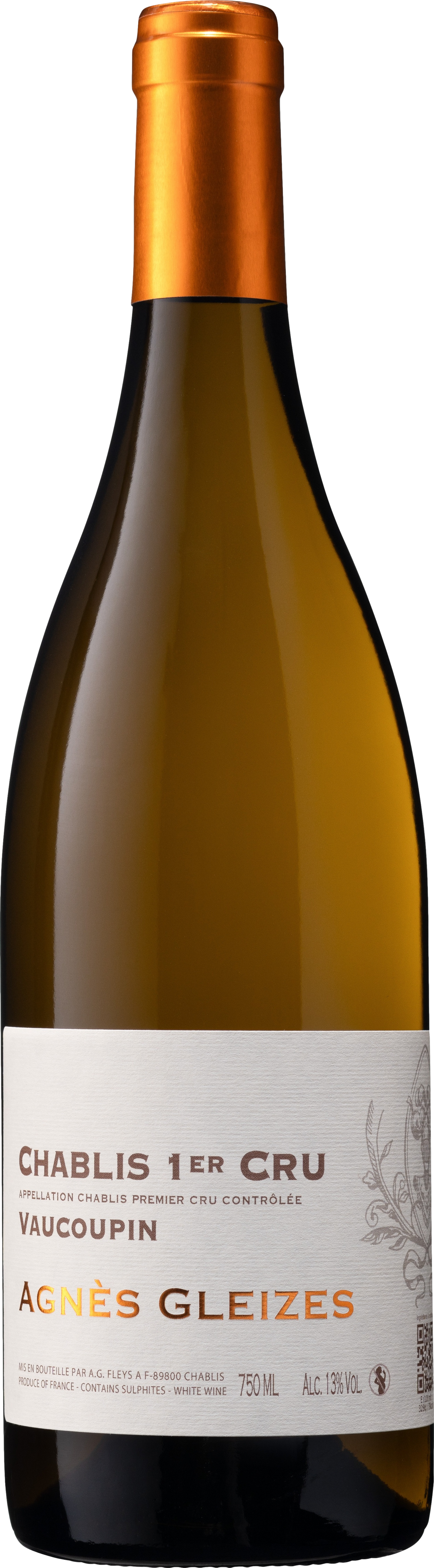 Domaine Gautheron Agnes Gleizes Chablis Premier Cru Vaucoupin 2023