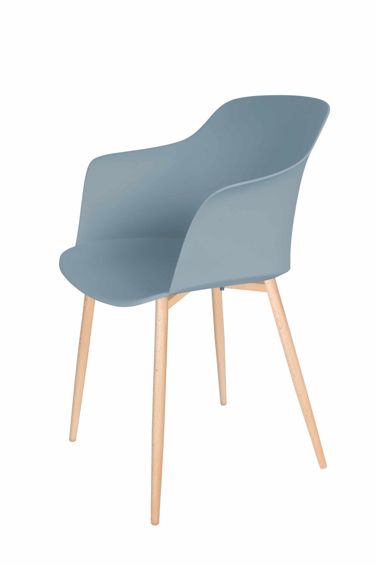 Stuhl Chester 110 4er-Set Graublau