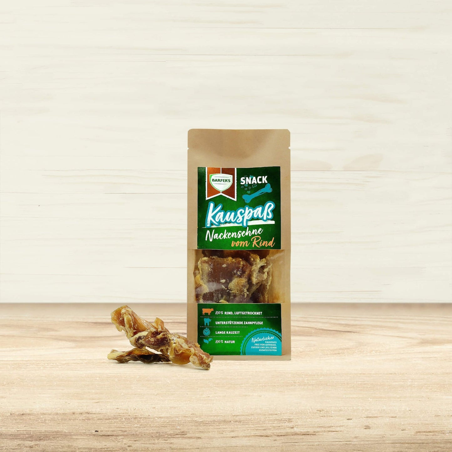 BARFER'S SNACK - Nackensehne vom Rind