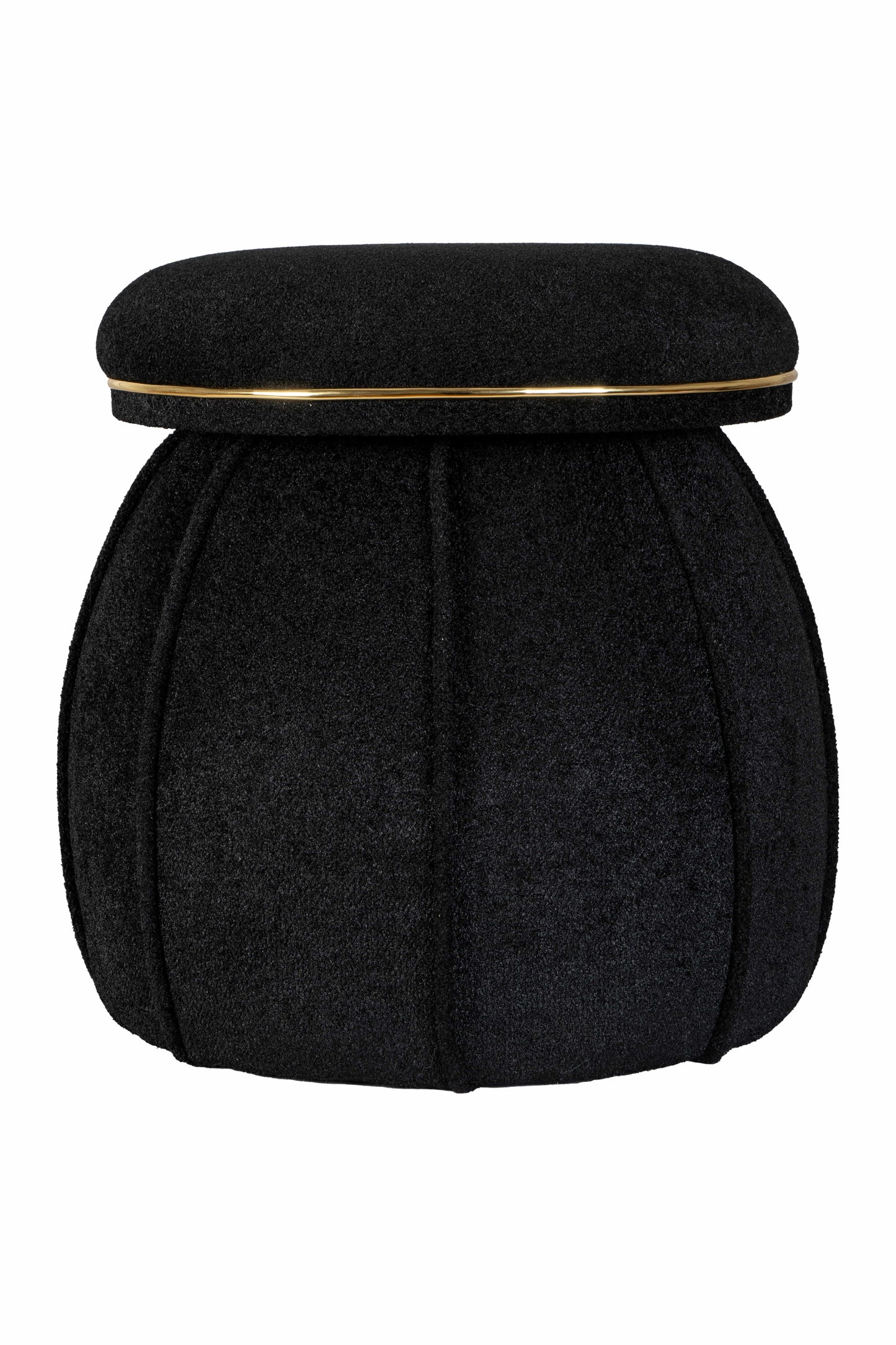 Hocker Corin 135 Weiß / Gold