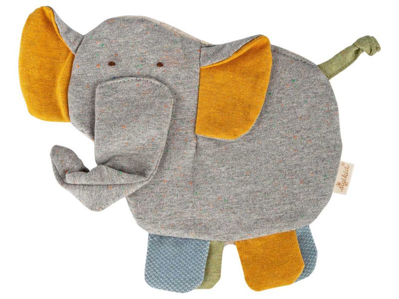 sigikid Knistertuch Elefant, grau