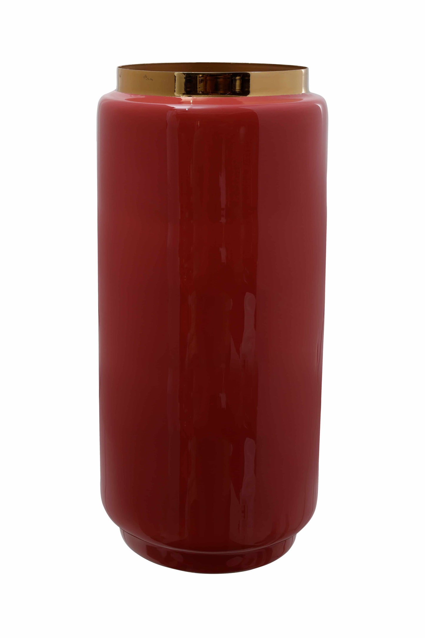 Vase Art Deco 455 Taupe / Silber