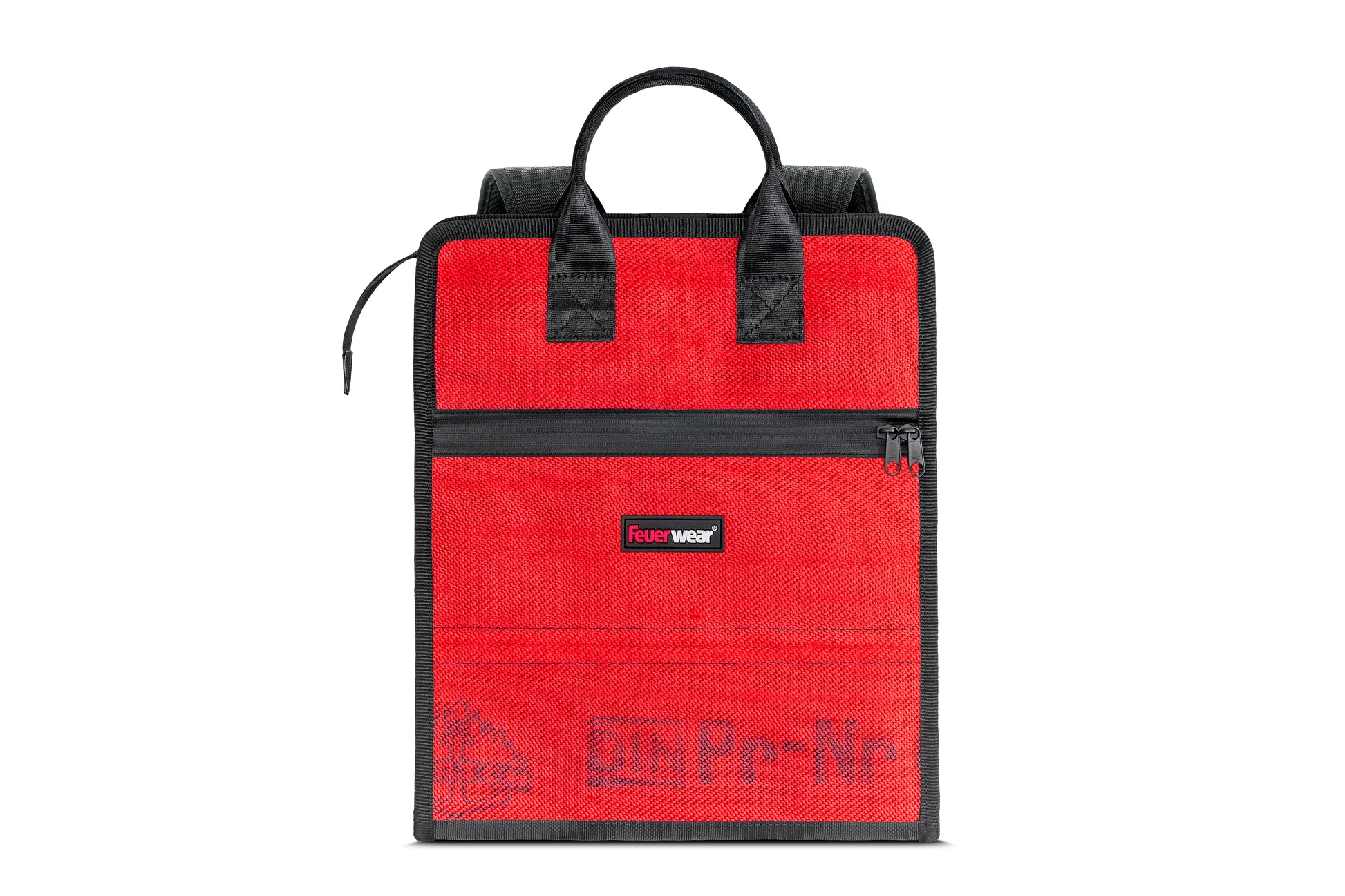 Feuerwear Recycling Rucksack Elvis, rot, aus recyceltem Feuerwehrschlauch