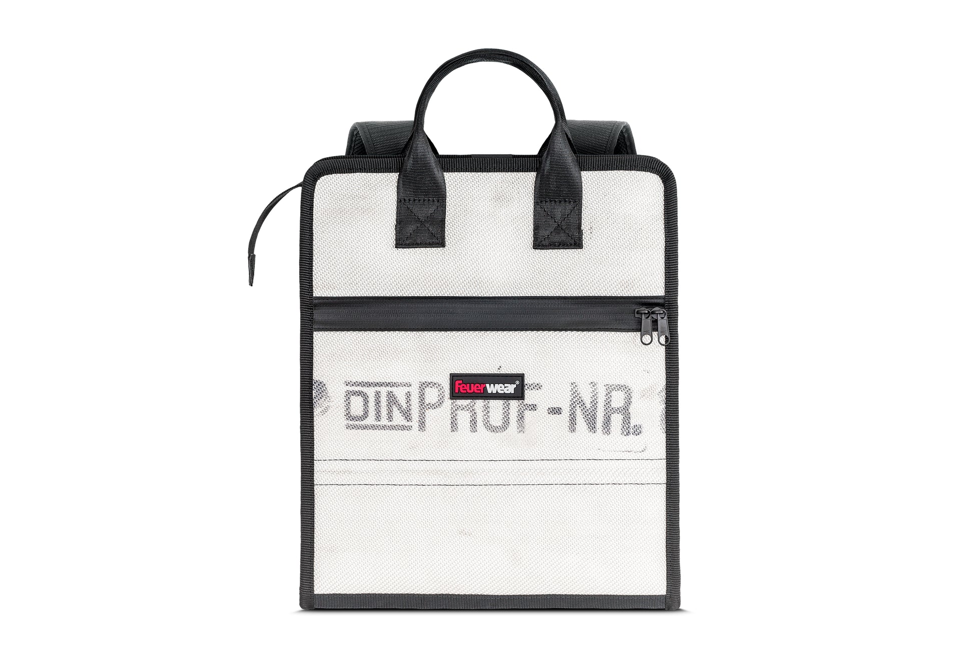 Feuerwear Recycling Rucksack Elvis, weiß, aus recyceltem Feuerwehrschlauch