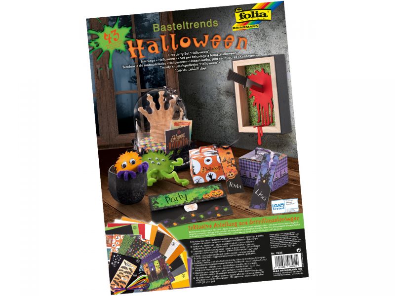 Folia Basteltrends Halloween, 43-tlg.