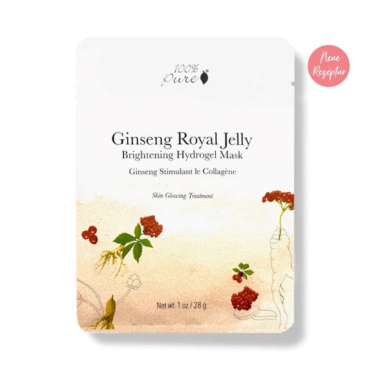 Ginseng Royal Jelly Brightening Hydrogel Mask - Gesichtsmaske
