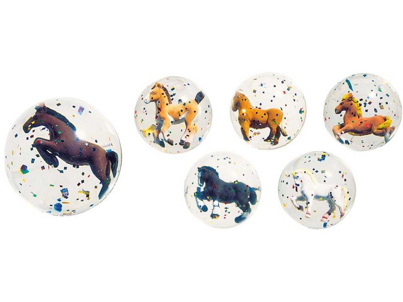 goki 3D Pferdeflummy , 6-fach sortiert