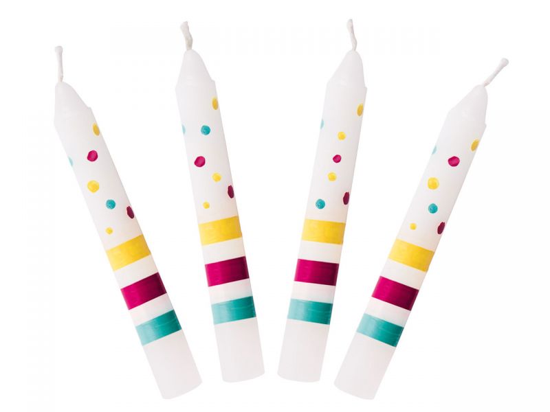 goki Susibelle Geburtstagskerzen-Set, 10er-Set