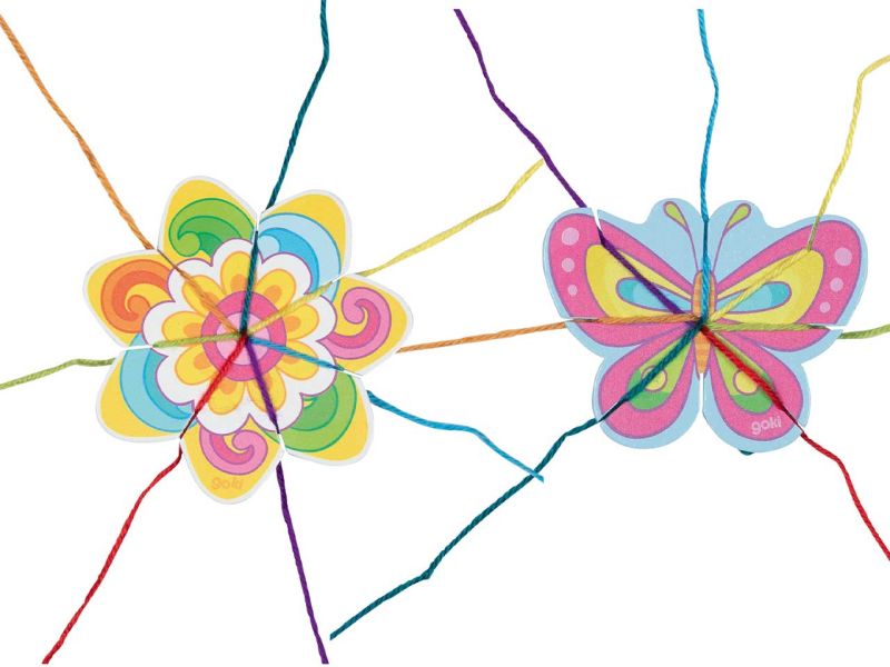 goki Strickblume oder Strickschmetterling, 2-fach sortiert, Motiv nicht frei wählbar