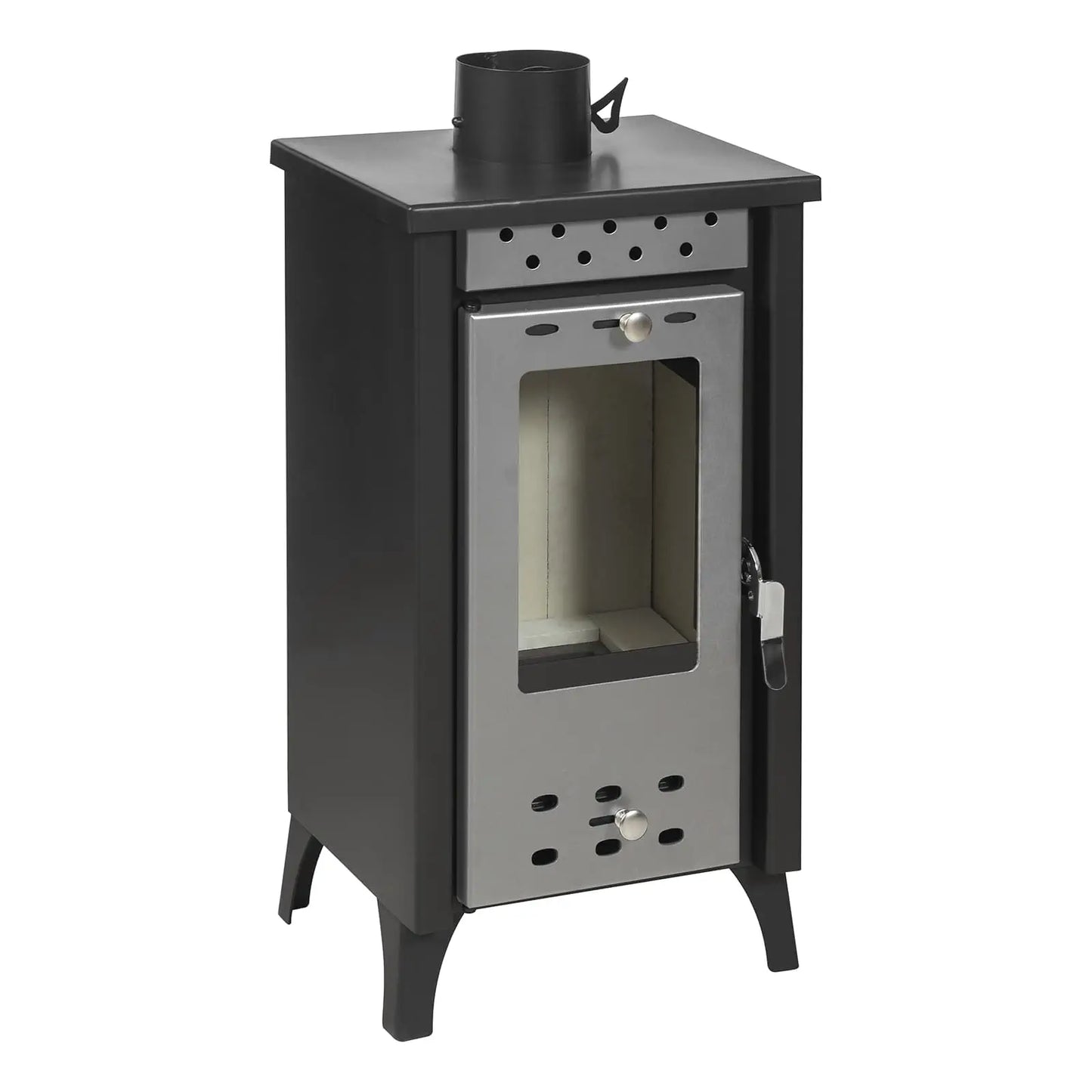 Holzofen kaufen mit 7,7 kW, 200m³, bis zu 85m² Heizraum