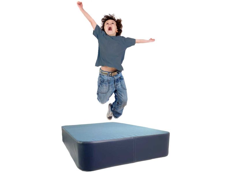 Kinder-Hüpfpolster »Hipp-Hopp«, dunkelblau/blau