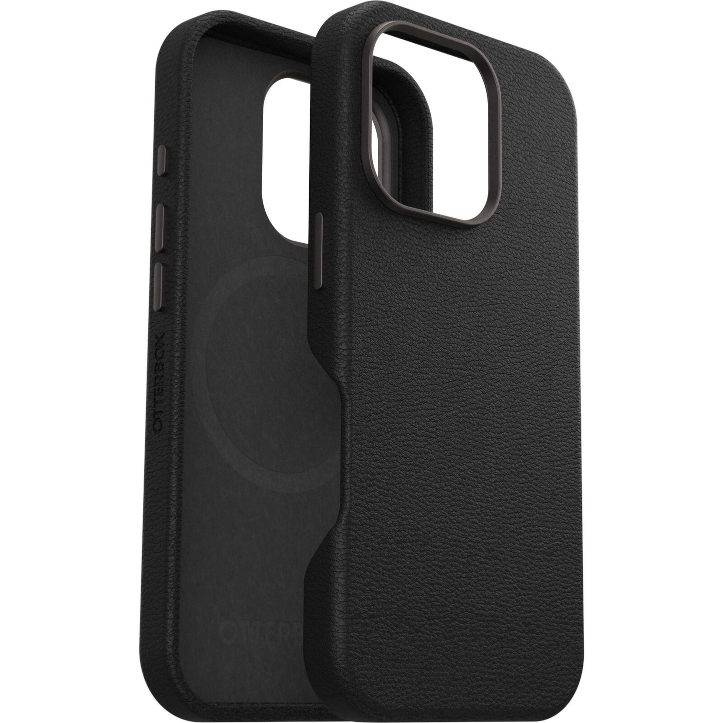 OtterBox Symmetry Cactus Leather Apple iPhone 16 Pro Noir Ash - black