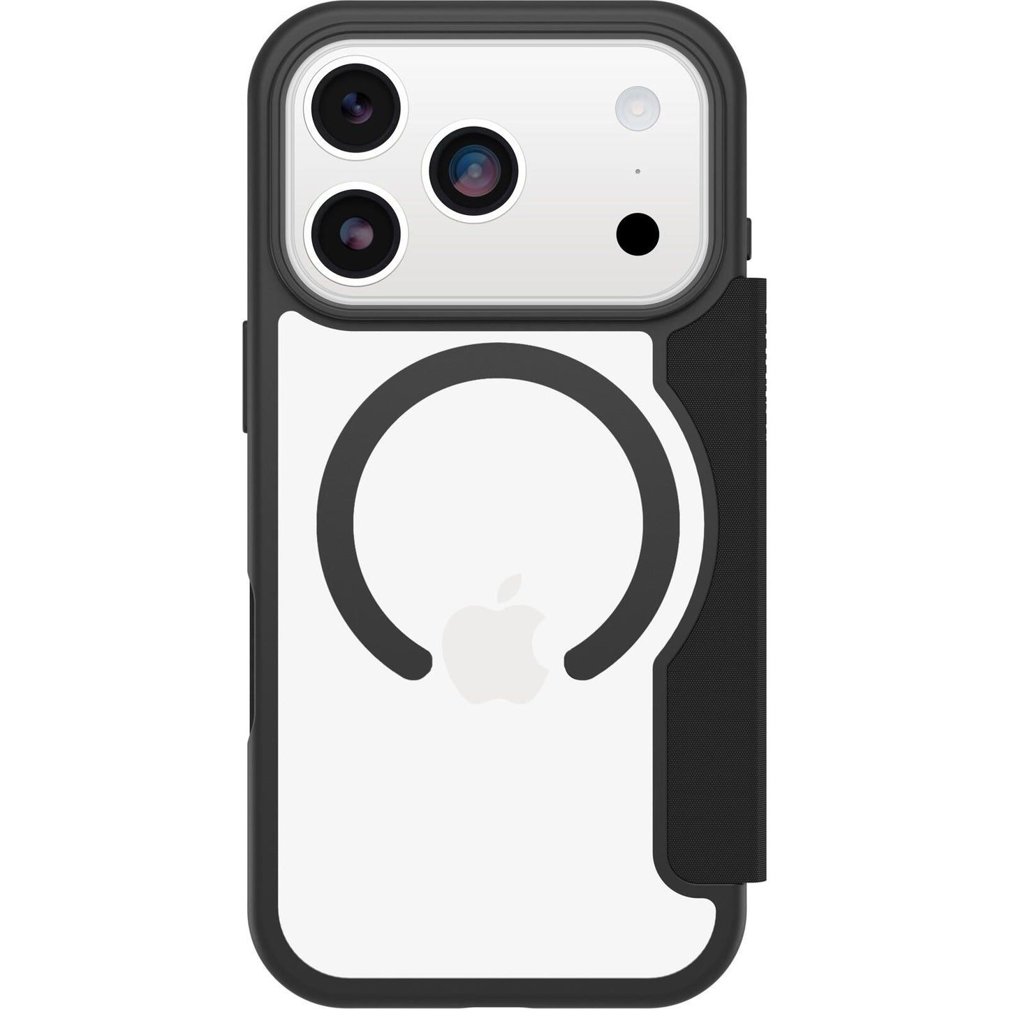 OtterBox React Folio mit MagSafe für Apple iPhone 17 Pro - Clear/Schwarz