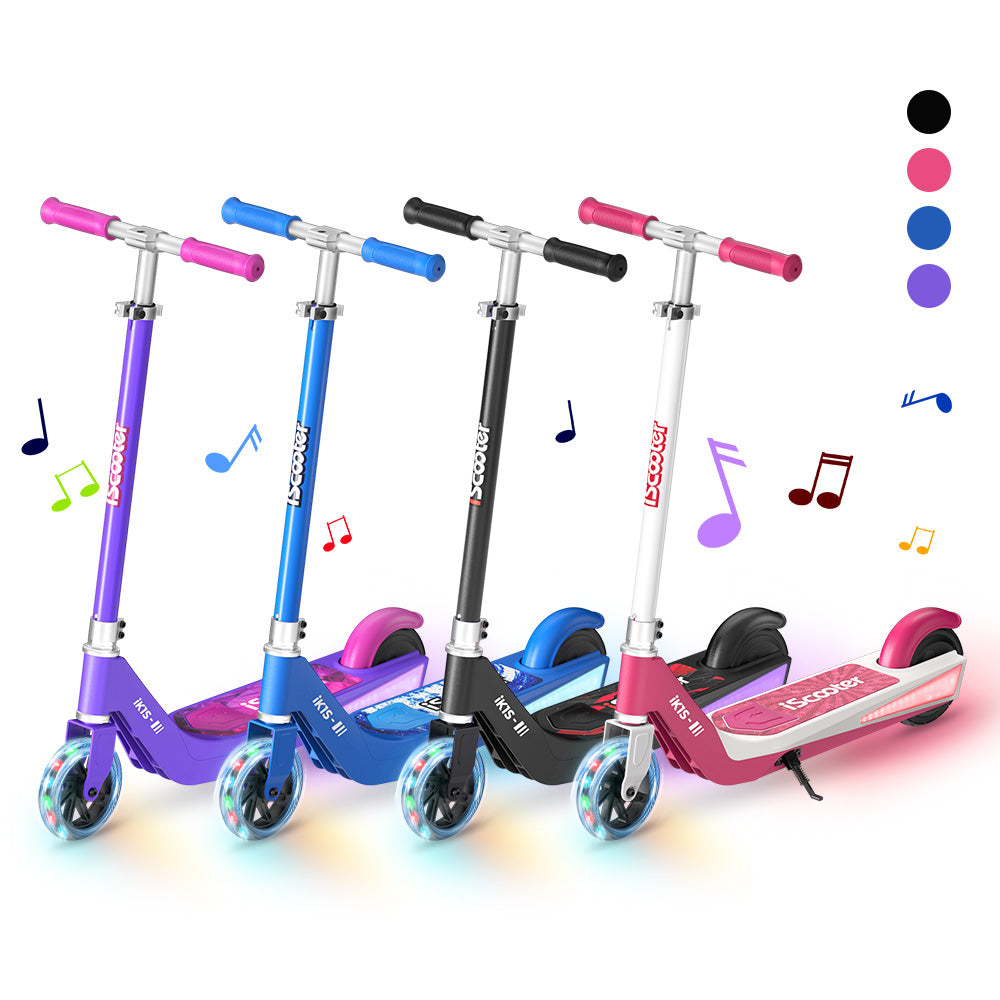 iScooter Fun Ride Kinder E-Scooter Serie - K6 Schwarz