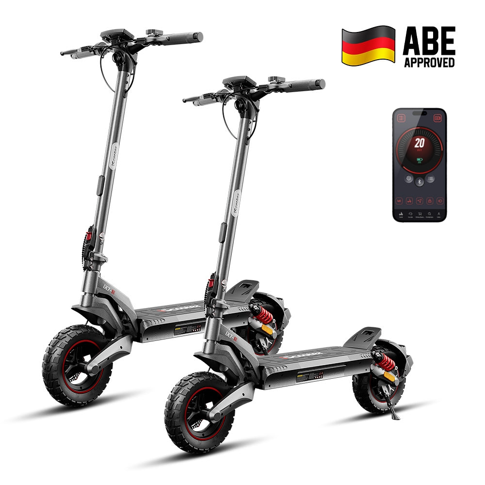 iScooter iX7 1200W Offroad E-Scooter mit Straßenzulassung - iX7 – 2 Stück