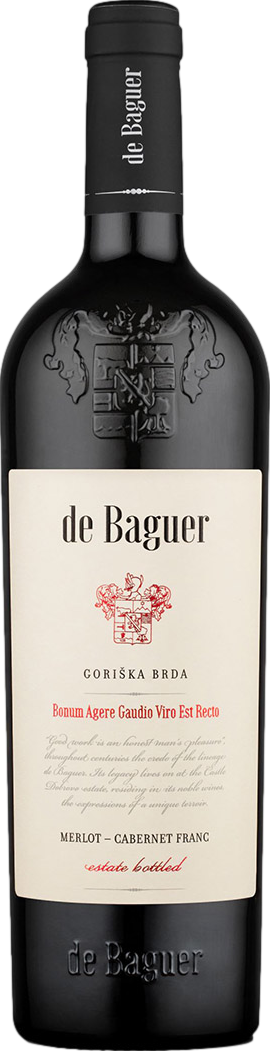Klet Brda De Baguer Merlot - Cabernet Franc 2017