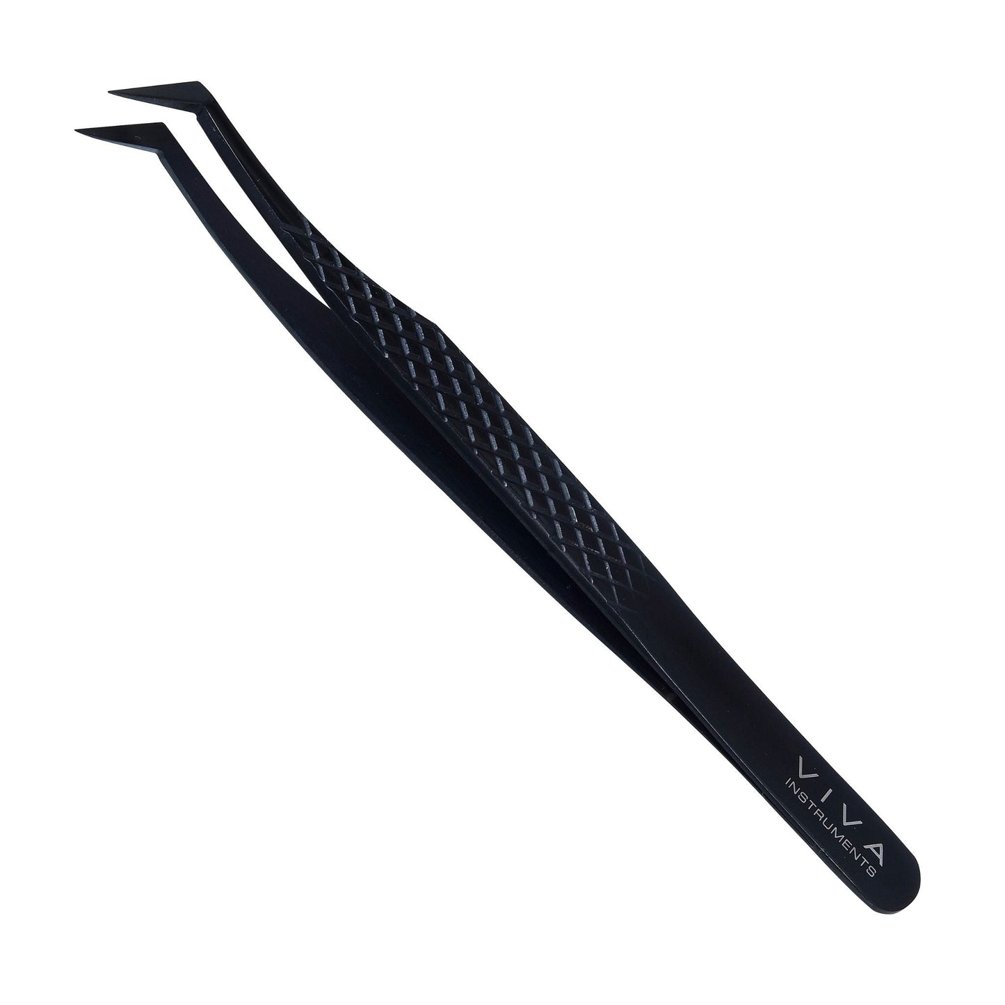 Eyelash Tweezer - 45 Degree - Black