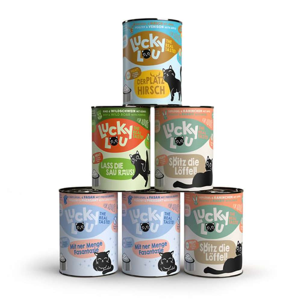 LuckyLou Cat - Life Stage Multipack 6x400g