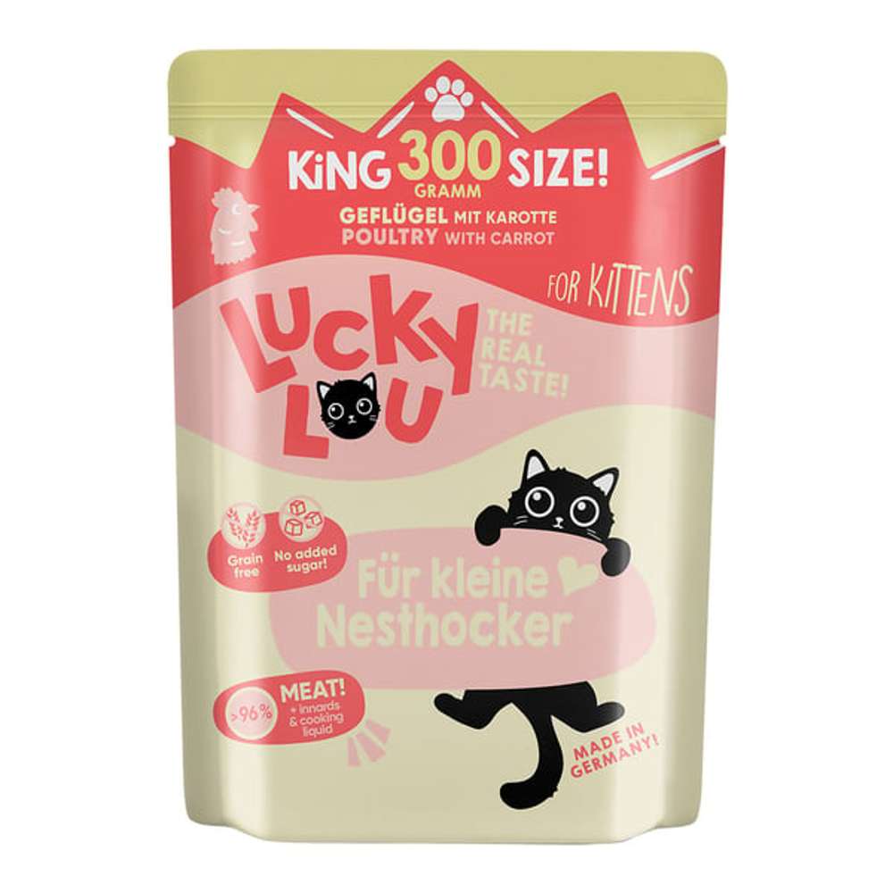 LuckyLou Cat - Life Stage Kitten 6x300g