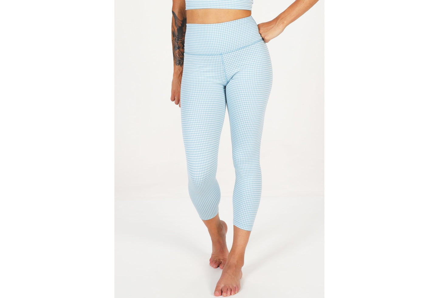 Yoga Gingham 7/8 Damen