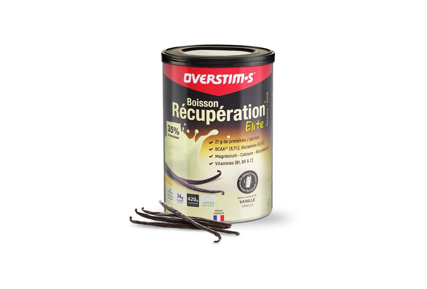 Boisson Récupération Élite 420g - Vanille