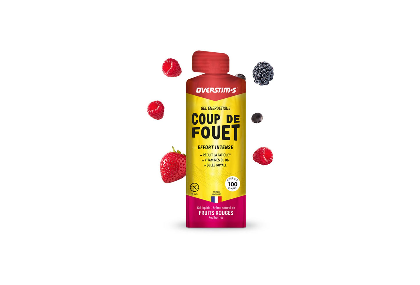 Gel Coup de Fouet - Rote Früchte