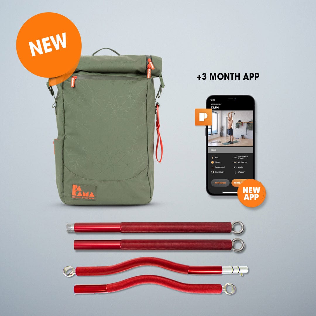 PAKAMA Bag 2.0 XXL + SZ Bar - GOTHAM Green 2 Bars