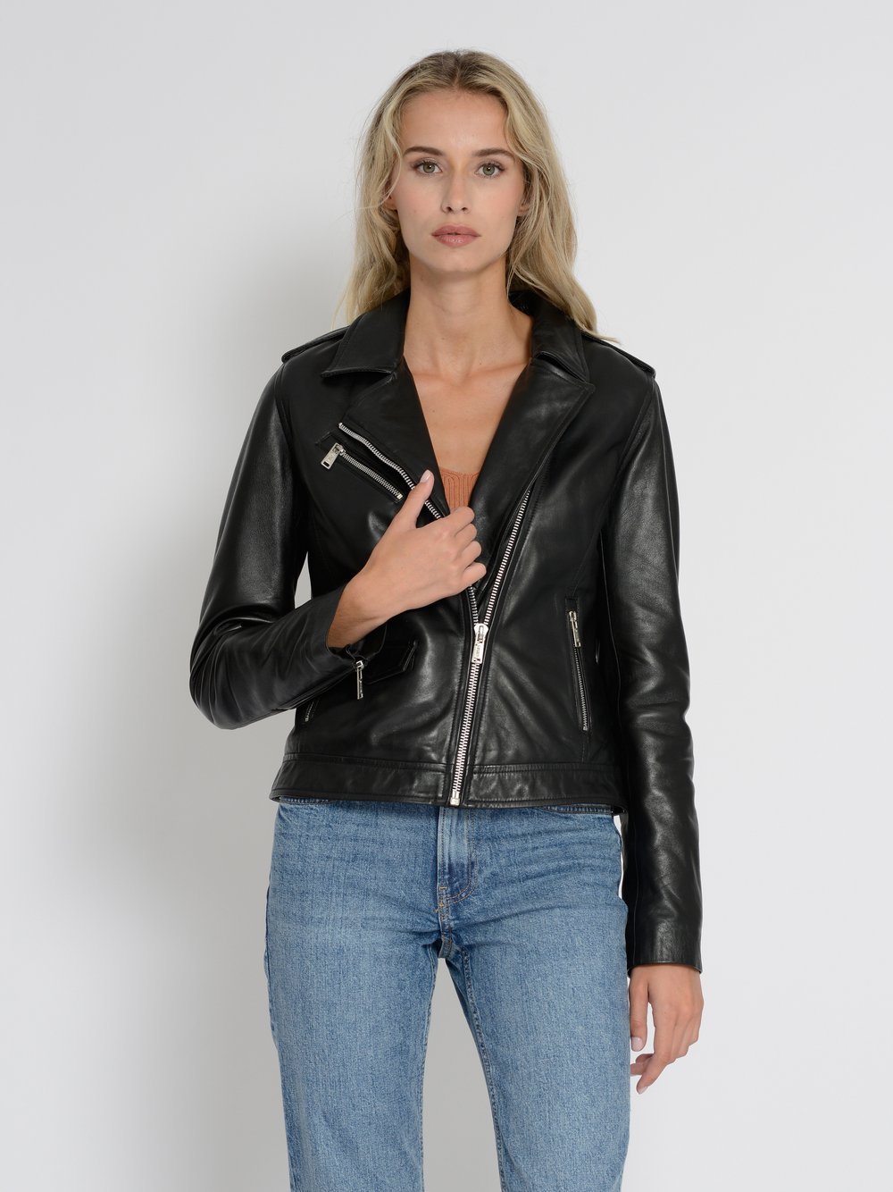 Mustang Lederjacke Damen