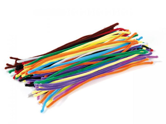 Plüschdraht dünn, 8 mm, 100er-Set