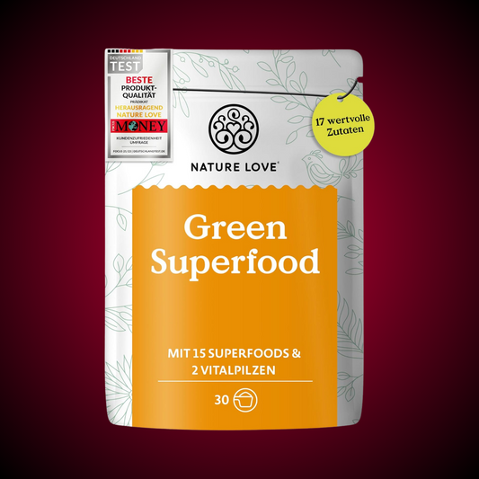 NATURE LOVE® - 300g - 15 Superfoods & 2 Vitalpilze